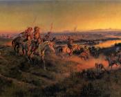 The Salute of the Robe Trade - 查尔斯·马里安·拉塞尔